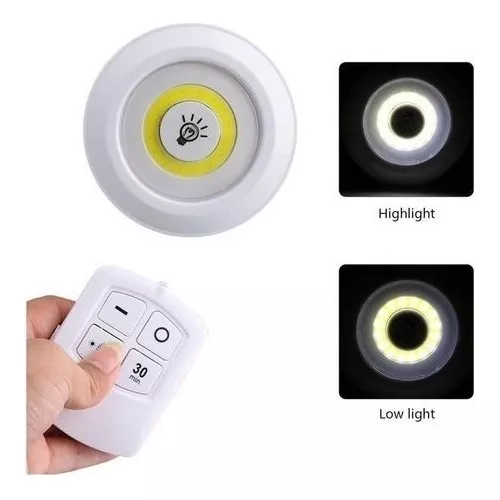 SET 3 LUCES LED DE EMERGENCIA INALAMBRICAS CONTROL REMOTO - 4