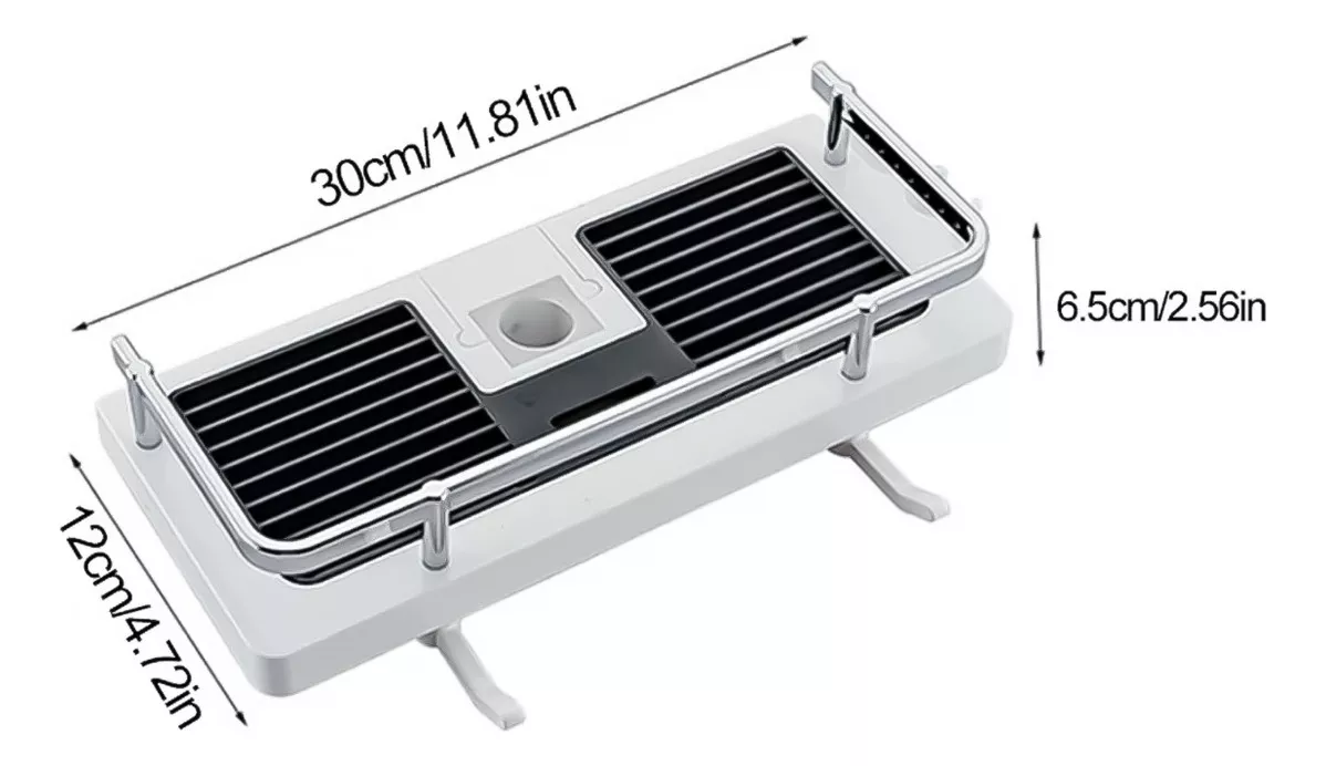 ORGANIZADOR DUCHA REPISA DE BAÑO ESTANTE SET MULTIUSO - 3