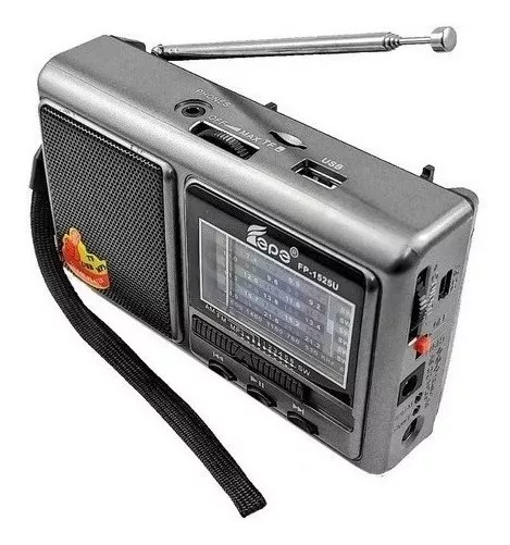 RADIO RECARGABLE MP3 USB 8 BANDAS EPE FP-1525U - 2