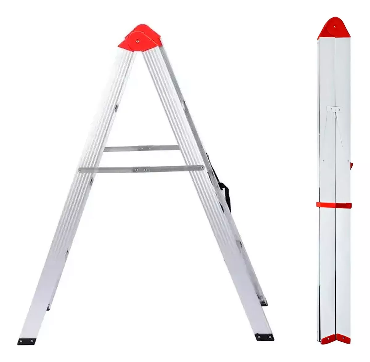 ESCALERA MAGICA PLEGABLE TIJERA 4 NIVELES FOLD A STEP 1.5MTS - 2