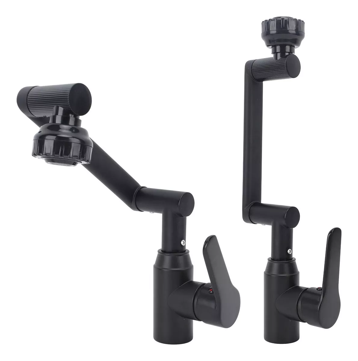 LLAVE LAVAMANOS MONOMANDO GIRATORIA 360 ACERO INOXIDABLE - 3