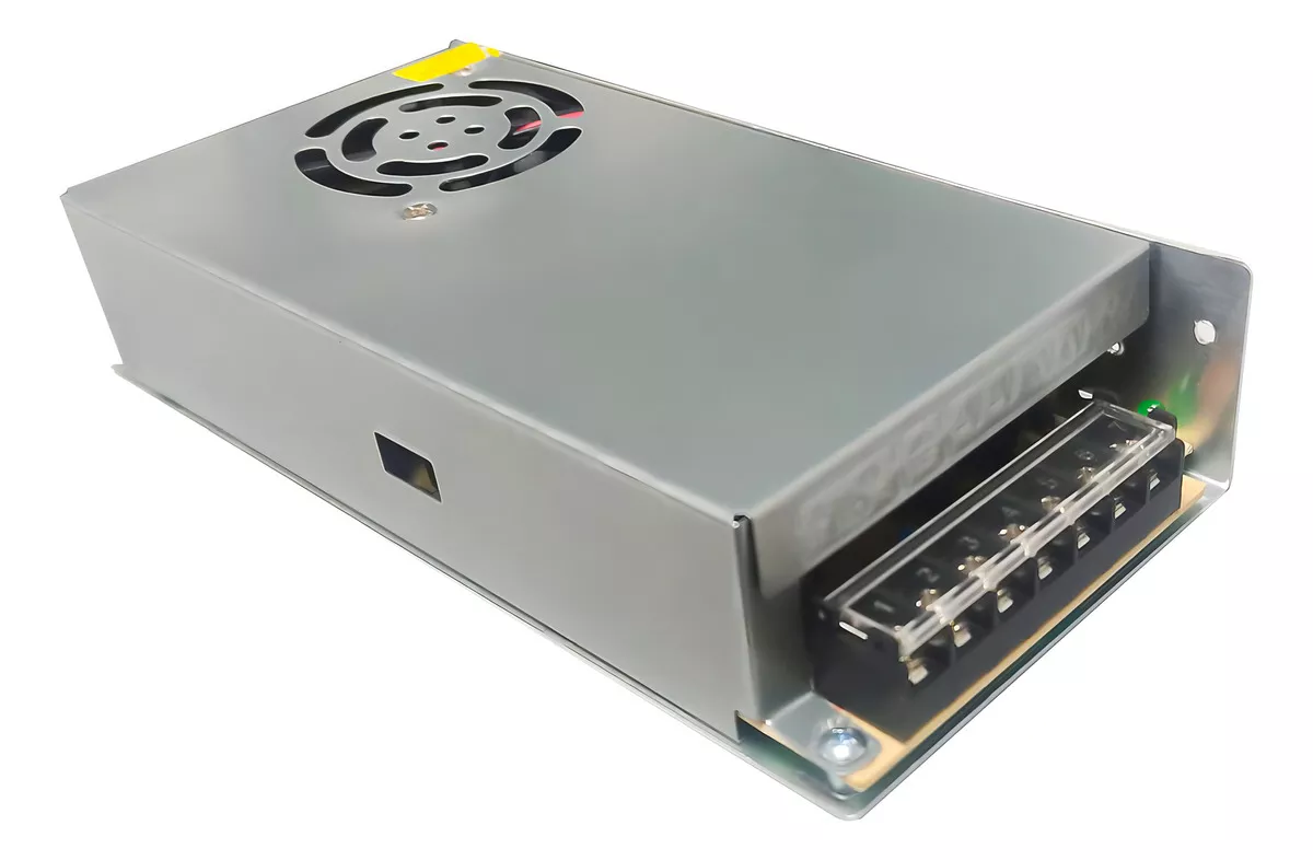 FUENTE PODER 12V 30A 360W TRANSFORMADOR 220V CAMARAS CINTA - 1