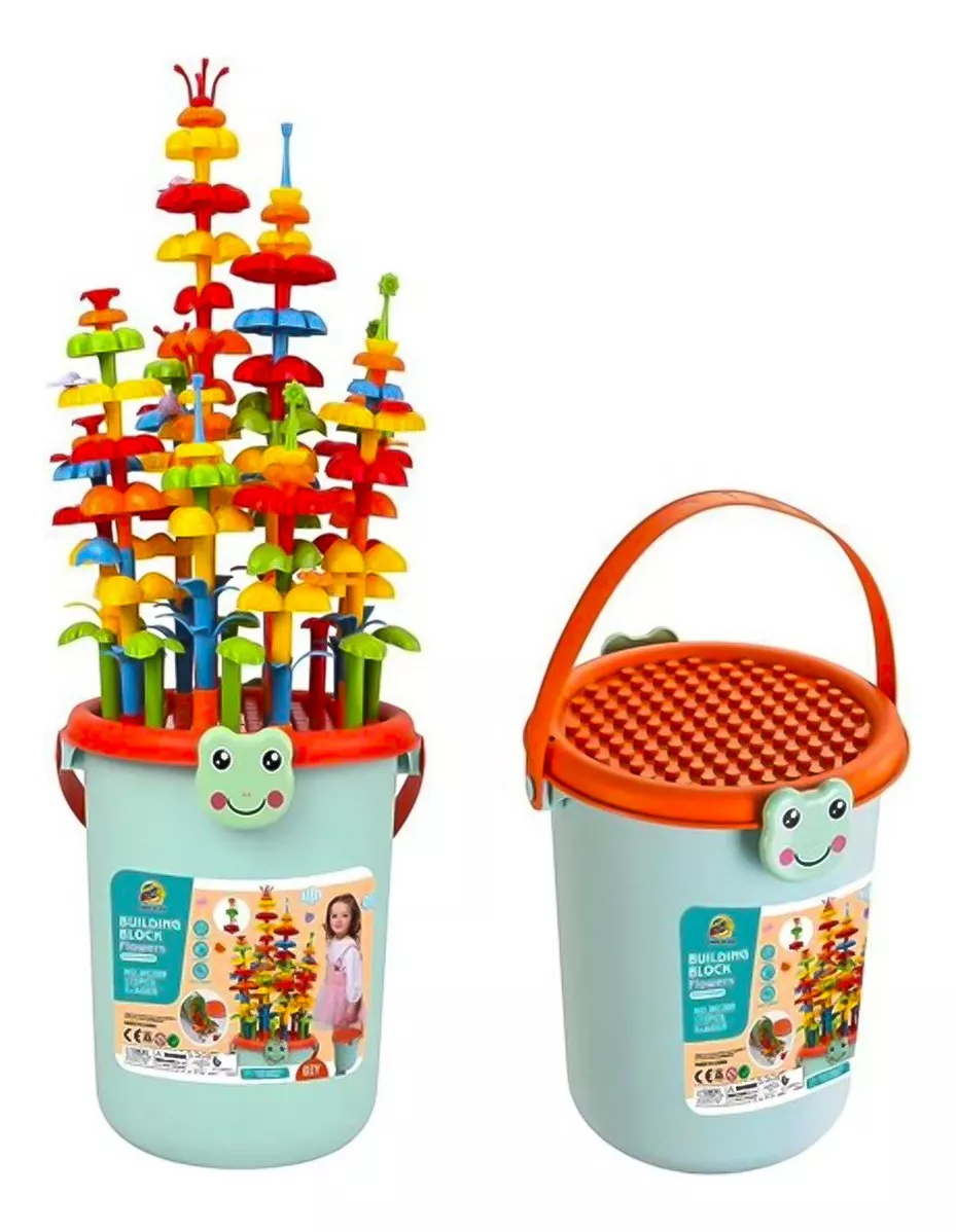 BALDE BLOQUES DE CONSTRUCCIÓN 172PCS JUGUETE DIDÁCTICO NIÑOS - 1