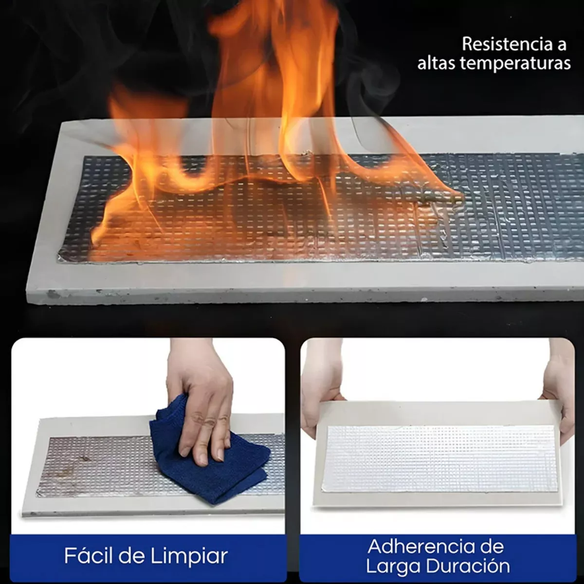 CINTA SELLADOR TECHO BUTILO GOTERA IMPERMEABLE 150MM X 10MTS - 3