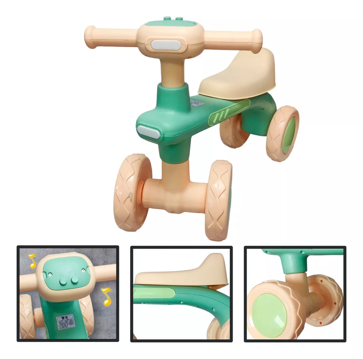CORREPASILLO CAMINADORA EQUILIBRIO MUSICAL 4 RUEDAS INFANTIL - 1