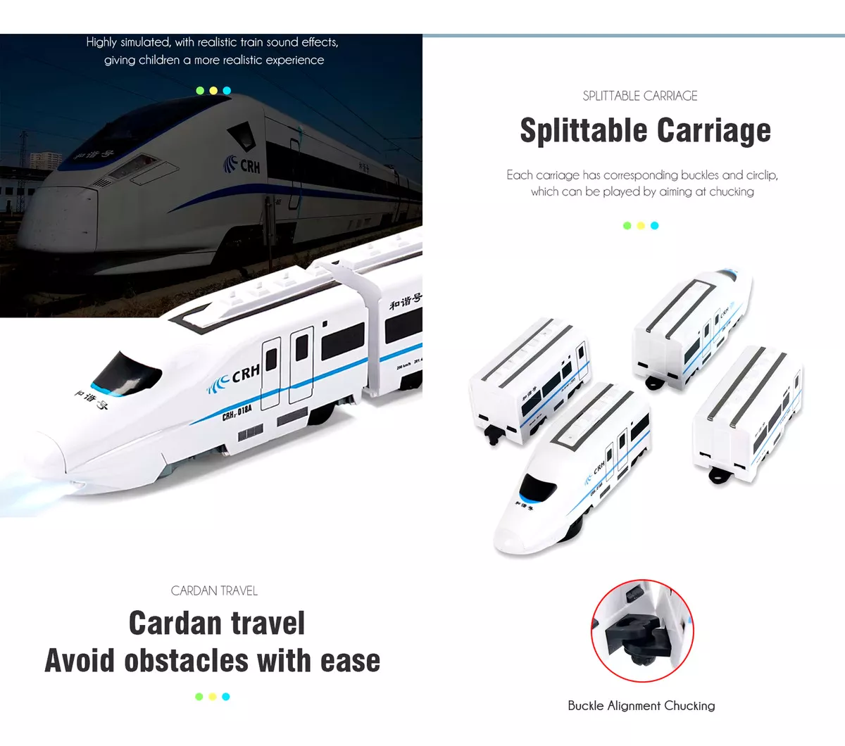 TREN ELECTRICO SIMULACIÓN MÚSICA Y EFECTOS ESCALA 1:8 - 3