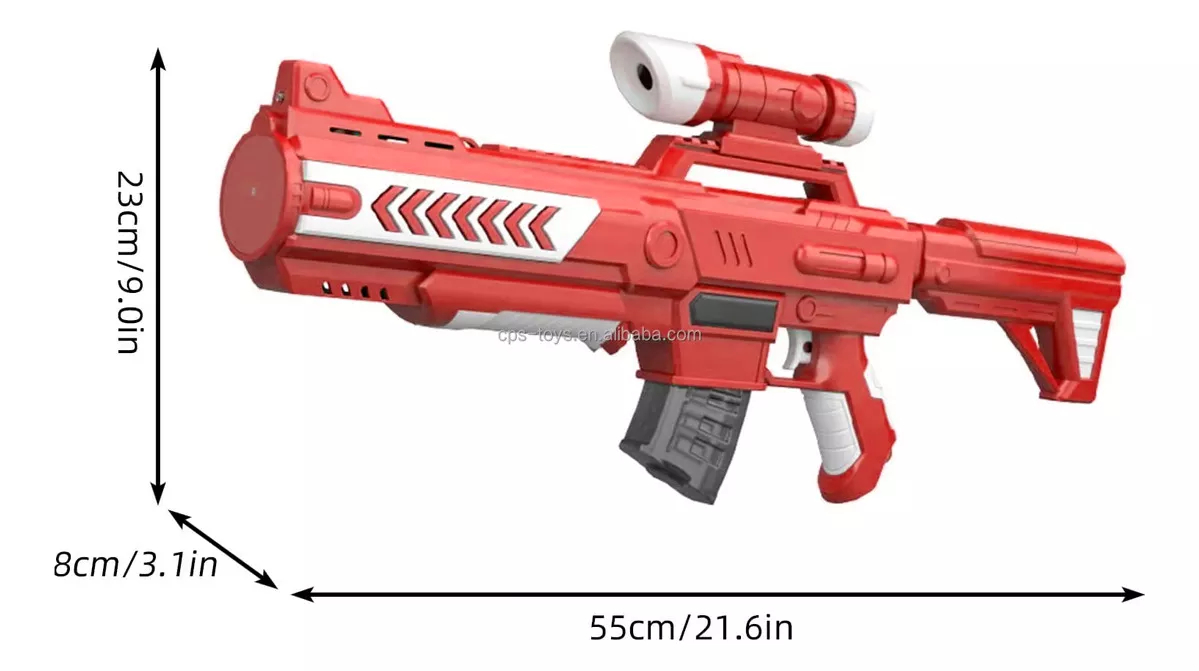 PISTOLA DE AGUA MARCA ASPOR RIFLE AUTOMÁTICO INALÁMBRICO - 2