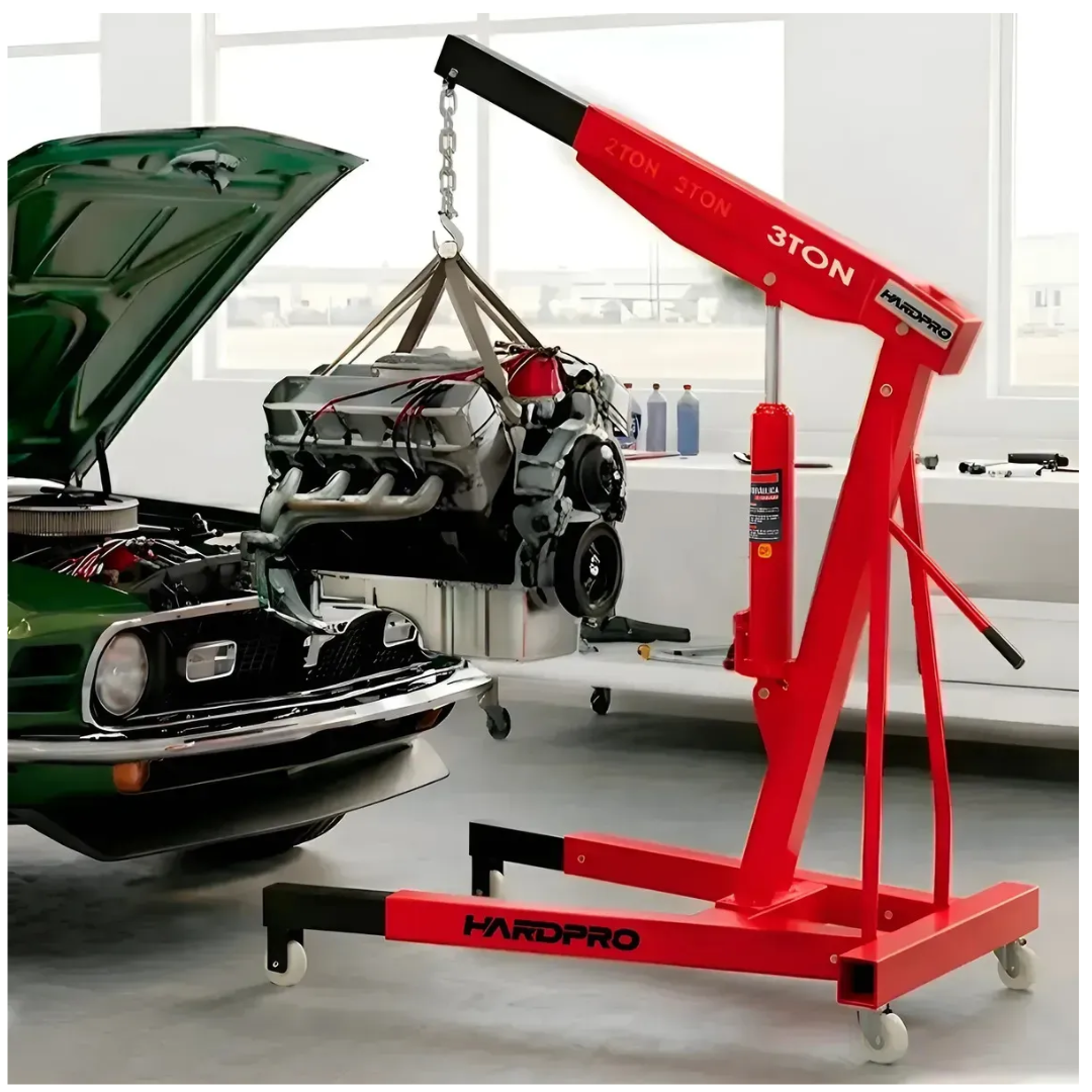 TECLE GRUA PLUMA HIDRAULICO 3 TONELADAS DESMONTABLE AUTO - 1