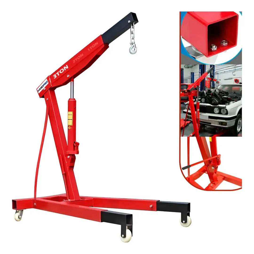 TECLE GRUA PLUMA HIDRAULICO 3 TONELADAS DESMONTABLE AUTO - 3