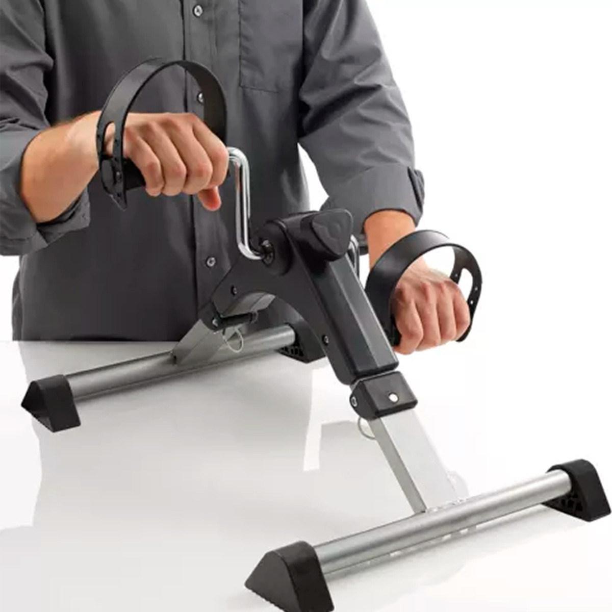PEDALERA CON PANTALLA LCD REHABILITACION EJERCICIO PEDAL FIT - 5