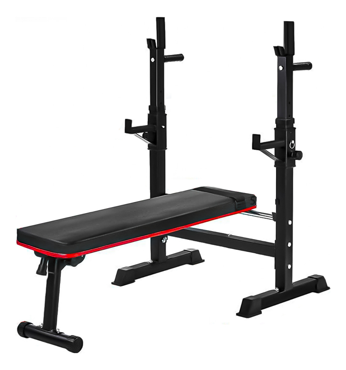 PRESS BANCA ABDOMINAL RECLINABLE RACK PESAS 5 NIVEL BOOMFIT - 4