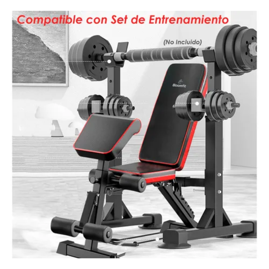 PRESS BANCA 7 NIVELES MULTIFUNCIONAL PLEGABLE 16EN1 - 4