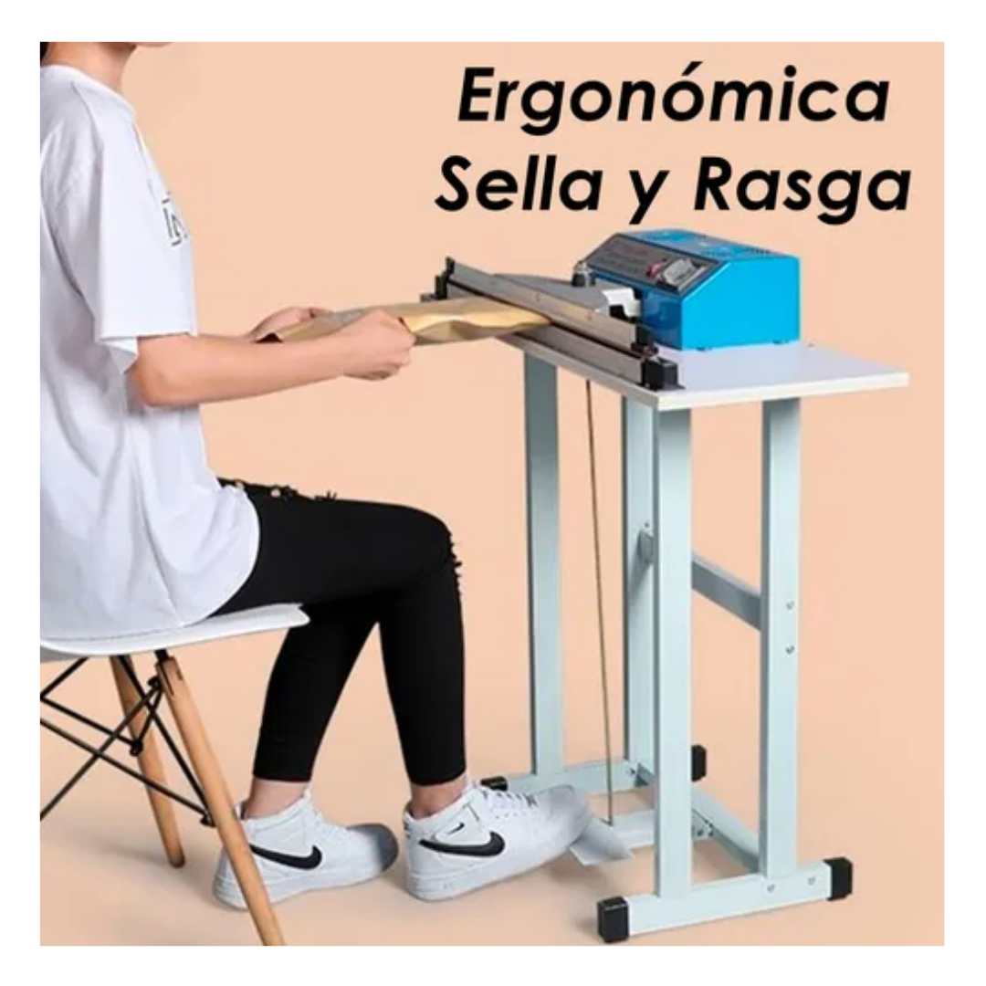 SELLADORA CORTADORA DE BOLSA DE 60CM CON PEDAL 600W - 8
