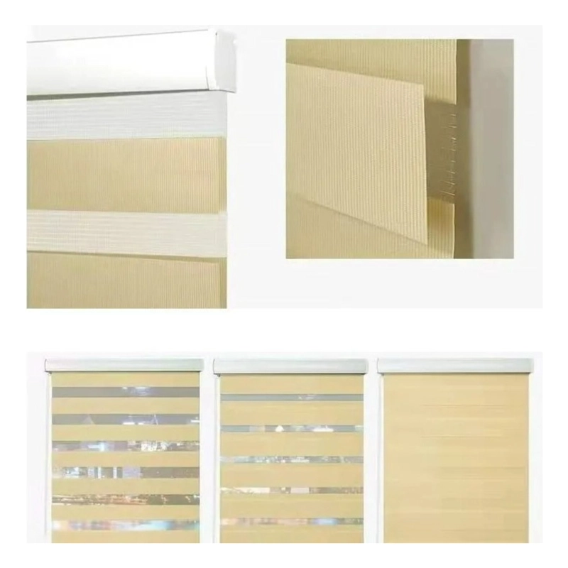 CORTINA ROLLER DUO ZEBRA DIA NOCHE 80X200CM COLORES VARIADOS - 4