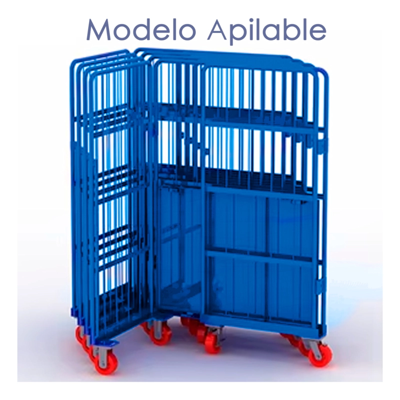 CARRO PICKING PARA BODEGA PLEGABLE ACERO 500KG - 2