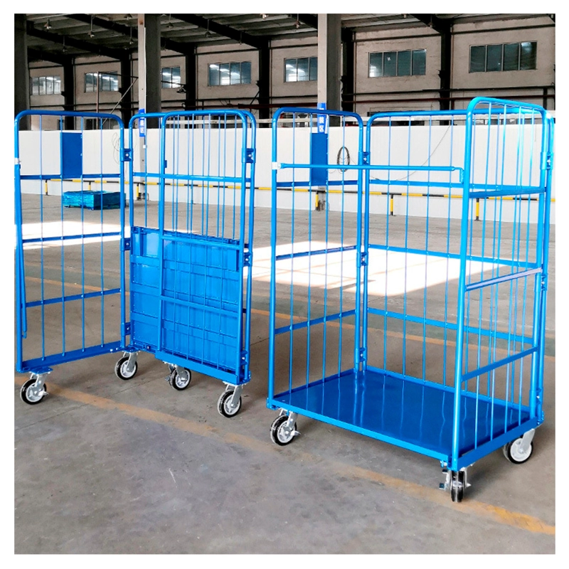 CARRO PICKING PARA BODEGA PLEGABLE ACERO 500KG - 8