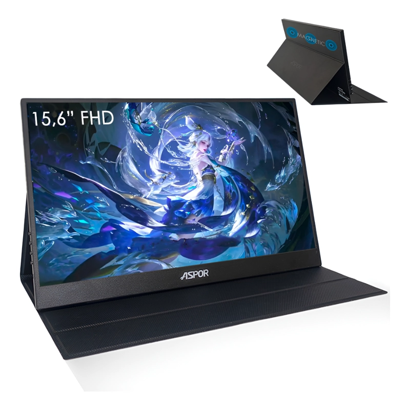 MONITOR PORTATIL  CON PANTALLA DE 15.6 PULGADAS 60HZ FULL HD - 1