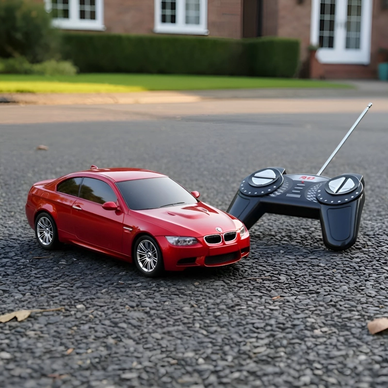 AUTO CONTROL REMOTO BMW M3 1:18 LUCES DEPORTIVO RECARGABLE - 1