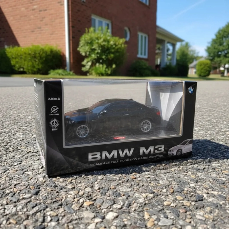 AUTO CONTROL REMOTO BMW M3 1:18 LUCES DEPORTIVO RECARGABLE - 5