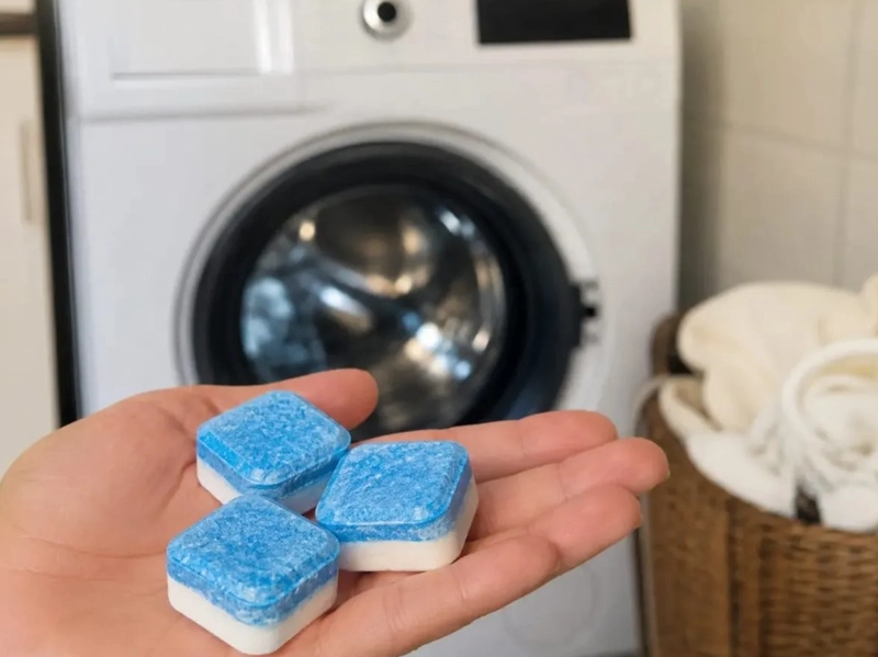 PASTILLAS EFERVESCENTE PARA LIMPIAR LAVADORA 12 UNIDADES - 2