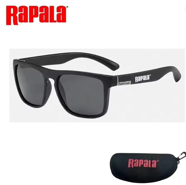 LENTES GAFAS DE SOL RAPALA NEGROS BLACK SMOKE PESCA MATTE NEGRO - 2
