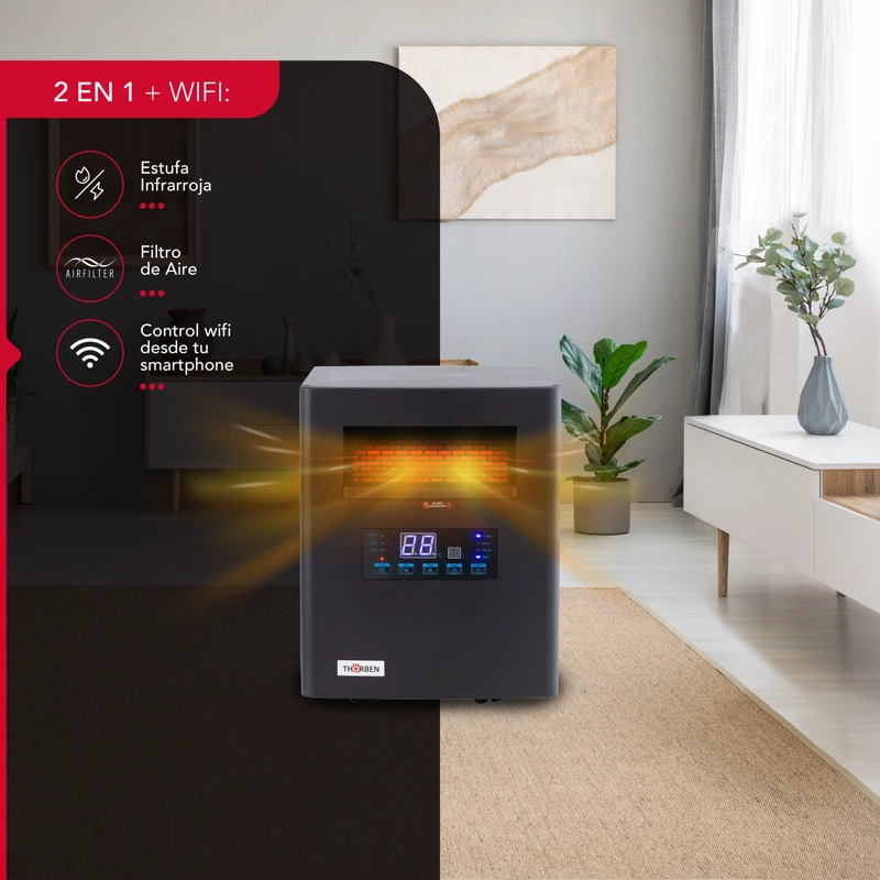 ESTUFA INFRARROJA THOR GREEN 1500 WIFI | Hasta 60 m² - 2
