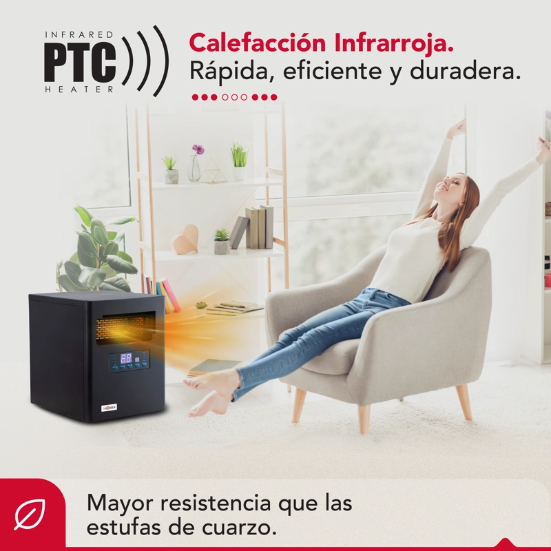 ESTUFA INFRARROJA THOR GREEN 1500 WIFI | Hasta 60 m² - 3