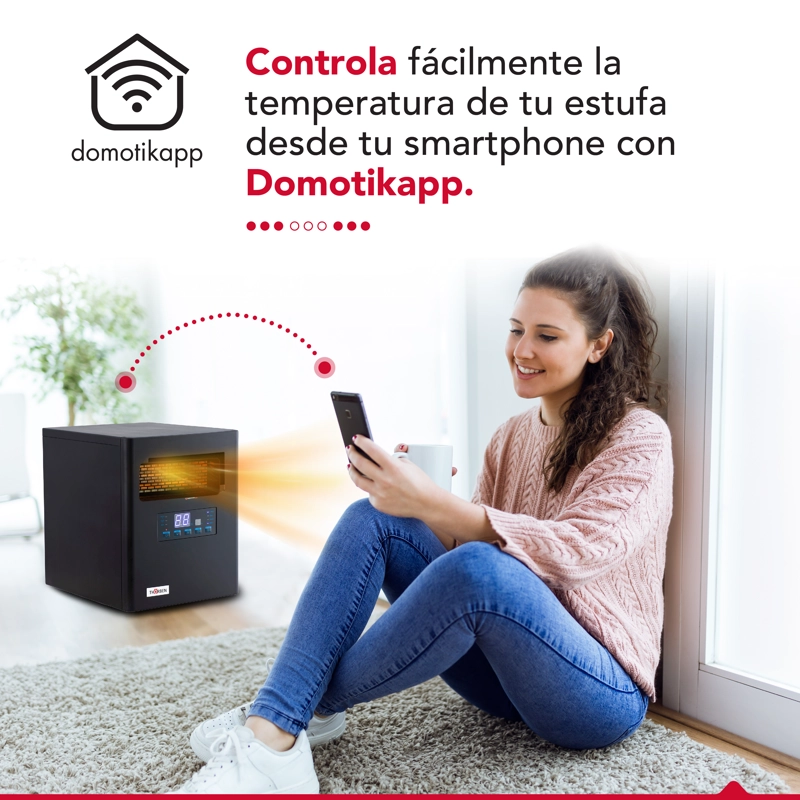 ESTUFA INFRARROJA THOR GREEN 1500 WIFI | Hasta 60 m² - 5