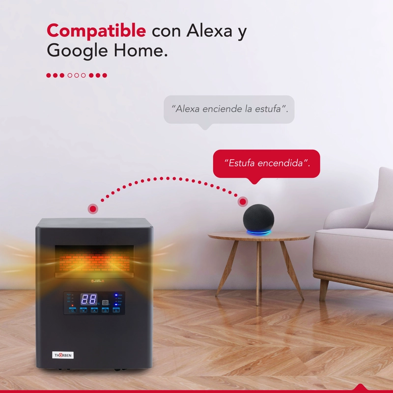 ESTUFA INFRARROJA THOR GREEN 1500 WIFI | Hasta 60 m² - 6