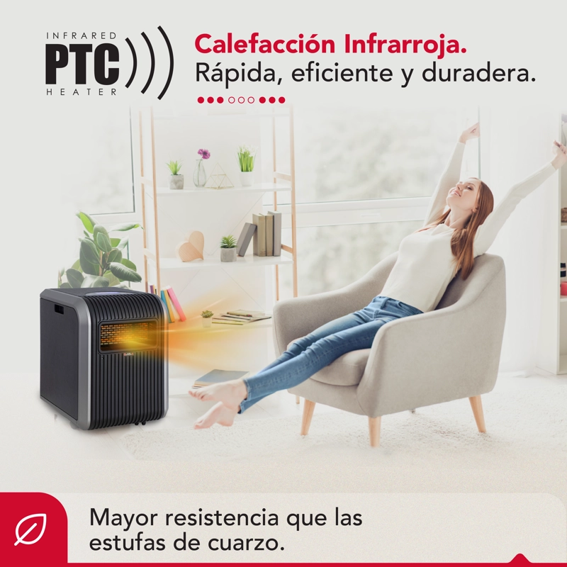 ESTUFA INFRARROJA 3 EN 1 THOR 1500 WIFI | Hasta 60 m² - 3