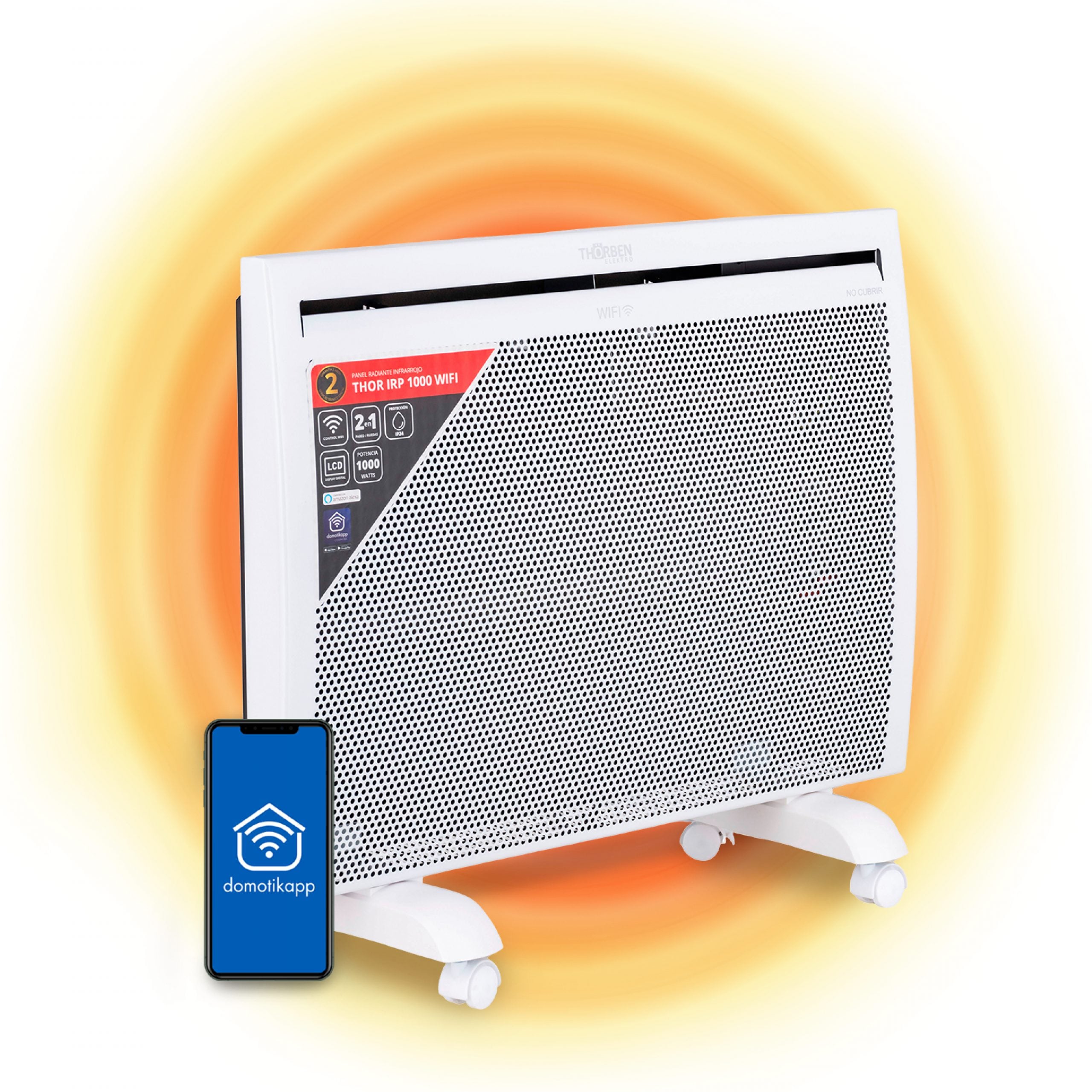 PANEL CALEFACTOR THOR IRP 1000 WIFI