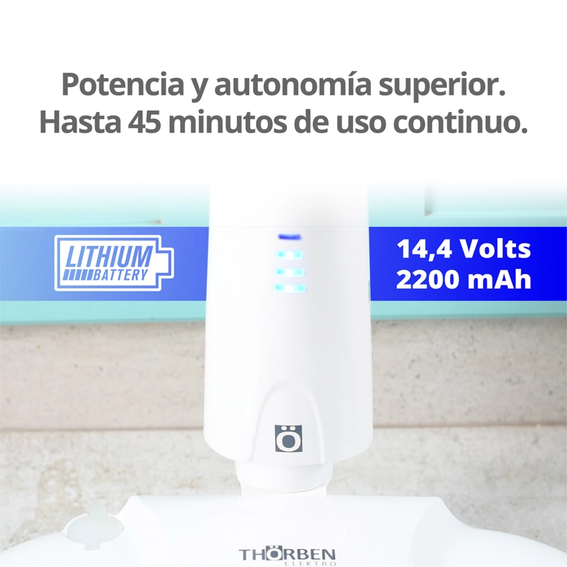 ENCERADORA INALAMBRICA THOR SPIN BOT 4X - 3