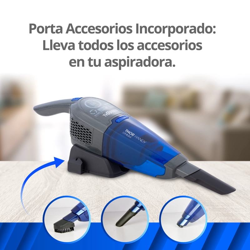 ASPIRADORA MANUAL INALAMBRICA THOR HANDY LITHIUM - 6