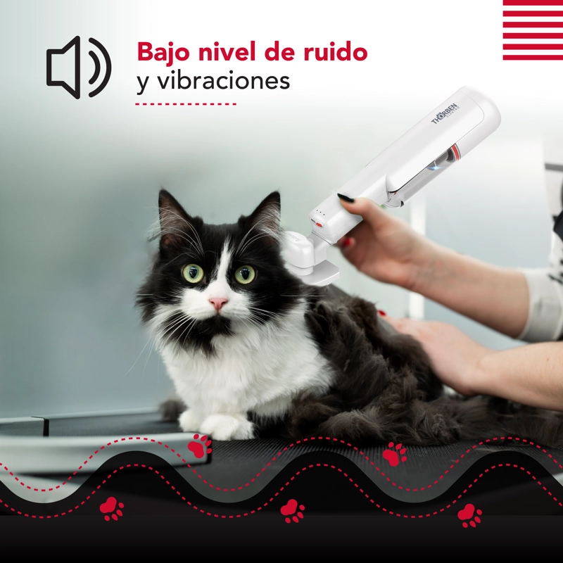 CEPILLO Y ASPIRADORA THOR CORDLESS USB PET VAC - 6