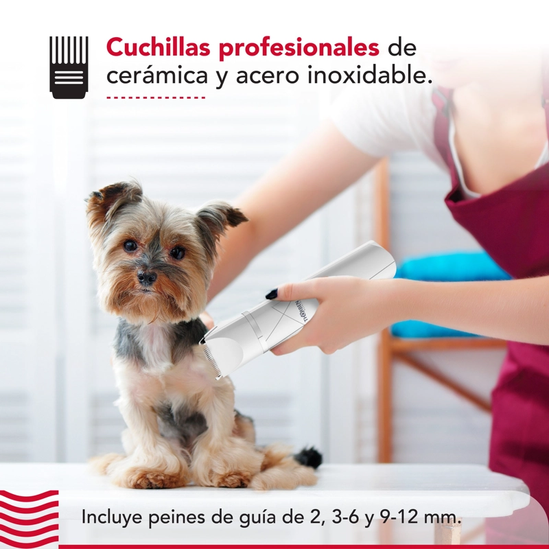 DESVELLADORA THOR CORDLESS USB PET TRIMMER 4EN1 - 8