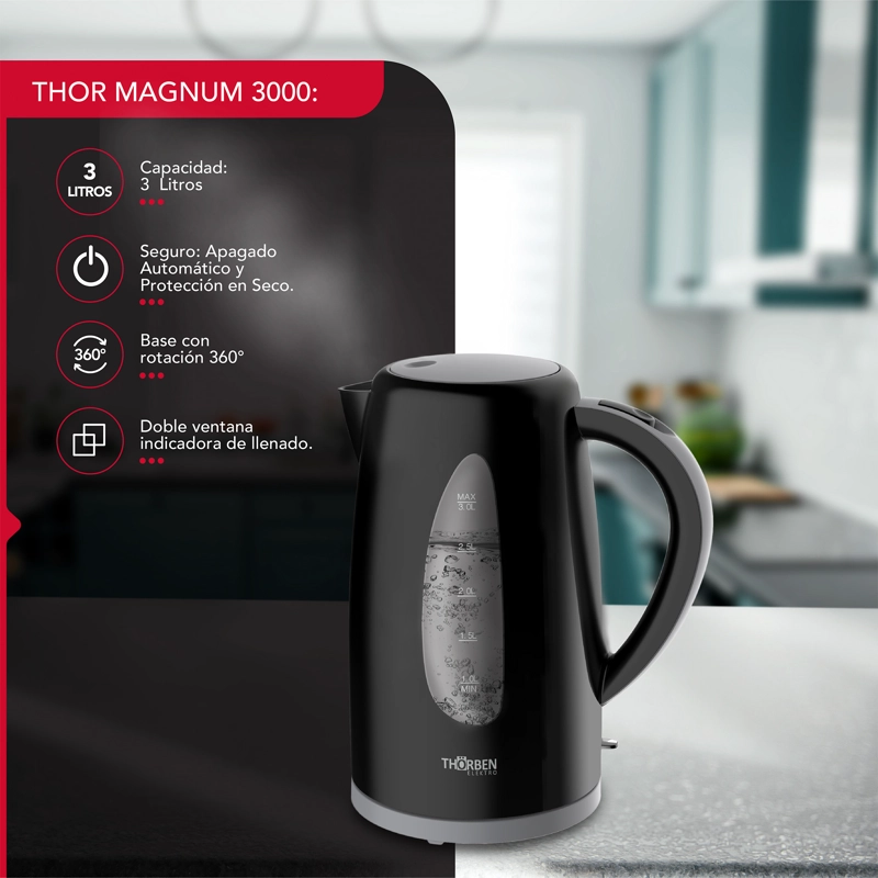 HERVIDOR THORBEN THOR MAGNUM 3000 - 2