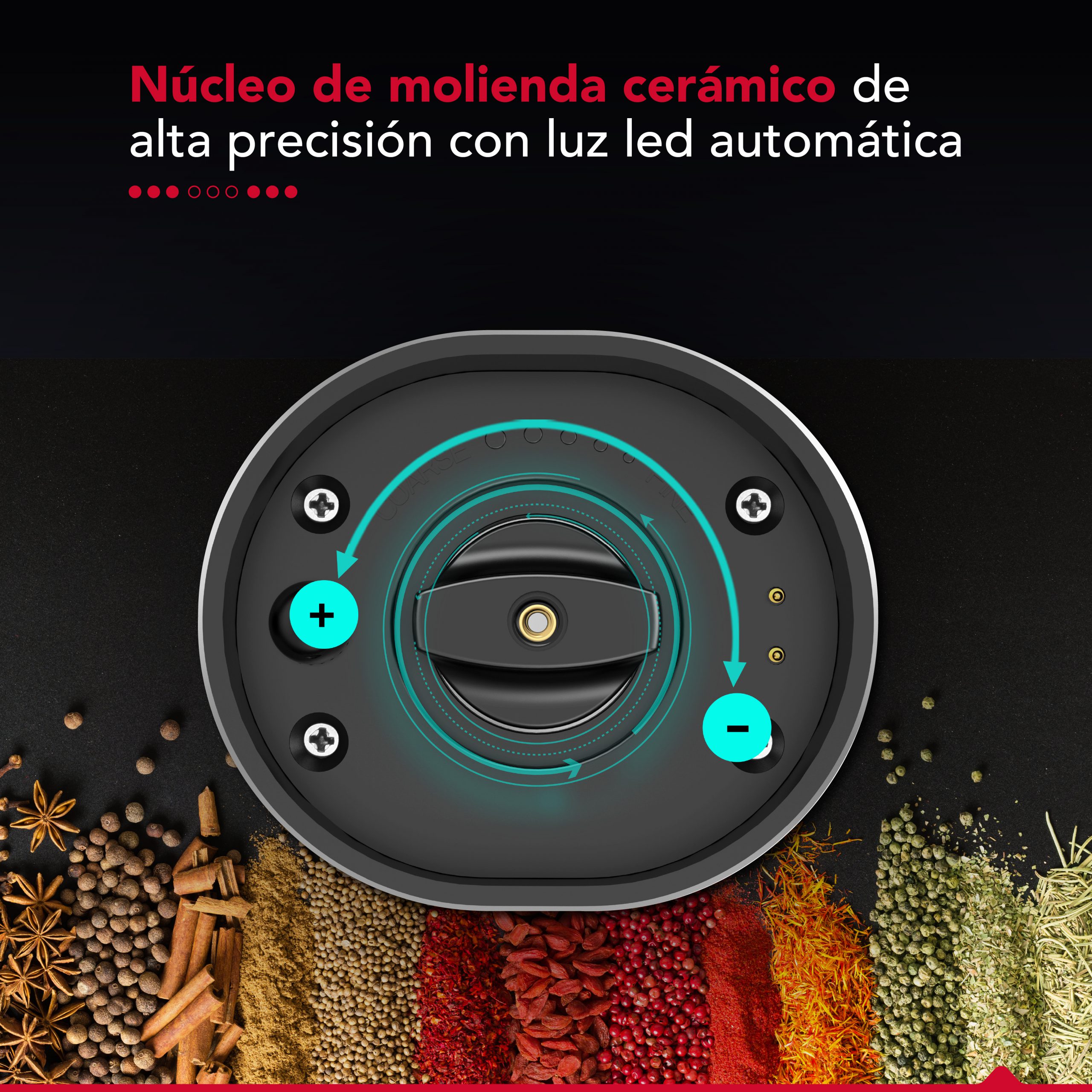 MOLINILLO DE ESPECIAS THOR USB GRINDER SET - 5