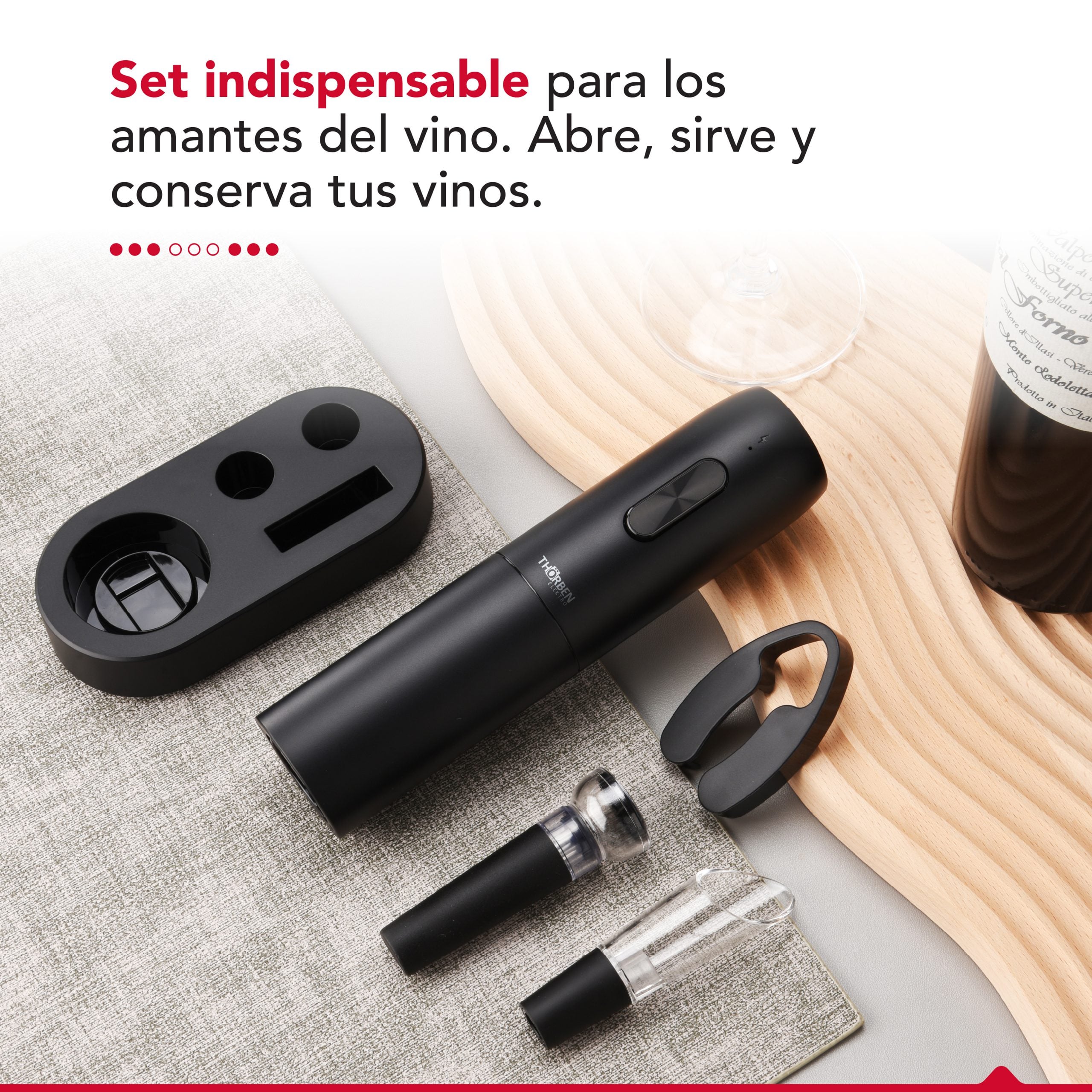SET DE VINOS THOR USB WINE SET - 3