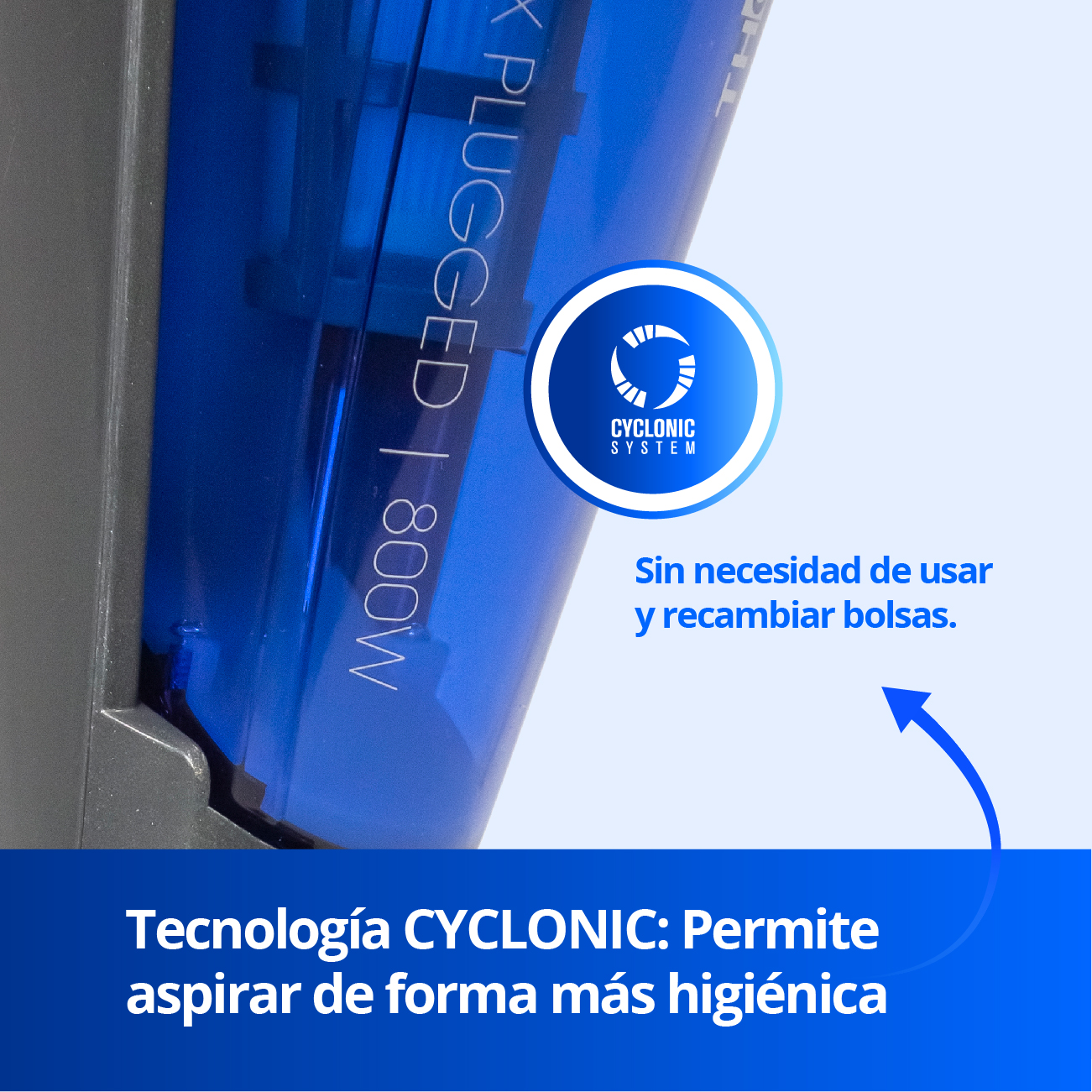 ASPIRADORA VERTICAL Y MANUAL THOR 2X PLUGGED - 4