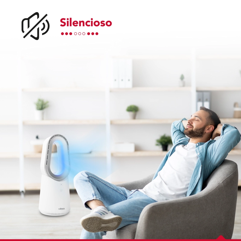 VENTILADOR THORBEN & CALEFACTOR SIN ASPAS THOR BLADELESS PRO - 7