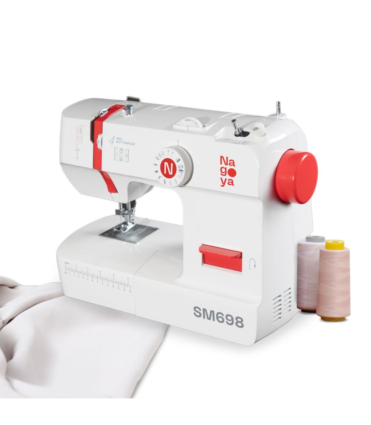 MAQUINA DE COSER NAGOYA 12 PUNTADAS SM 698 - 1