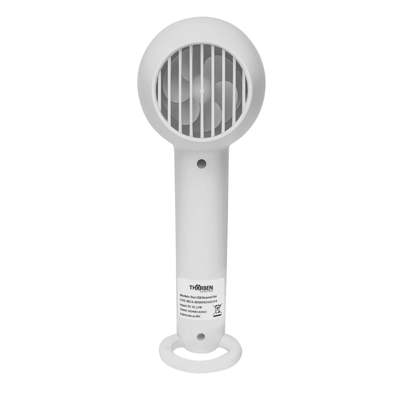 VENTILADOR PORTÁTIL THORBEN INALÁMBRICO USB THOR USB PERSONAL FAN WHITE - 2