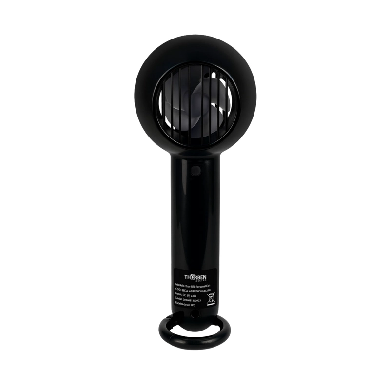 VENTILADOR PORTÁTIL THORBEN VENTILADOR PORTATIL INALAMBRICO USB NEGRO THOR USB PERSONAL FAN BLACK - 2