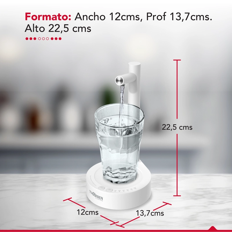DISPENSADOR THORBEN AGUA USB WATER DISPENSER - 8