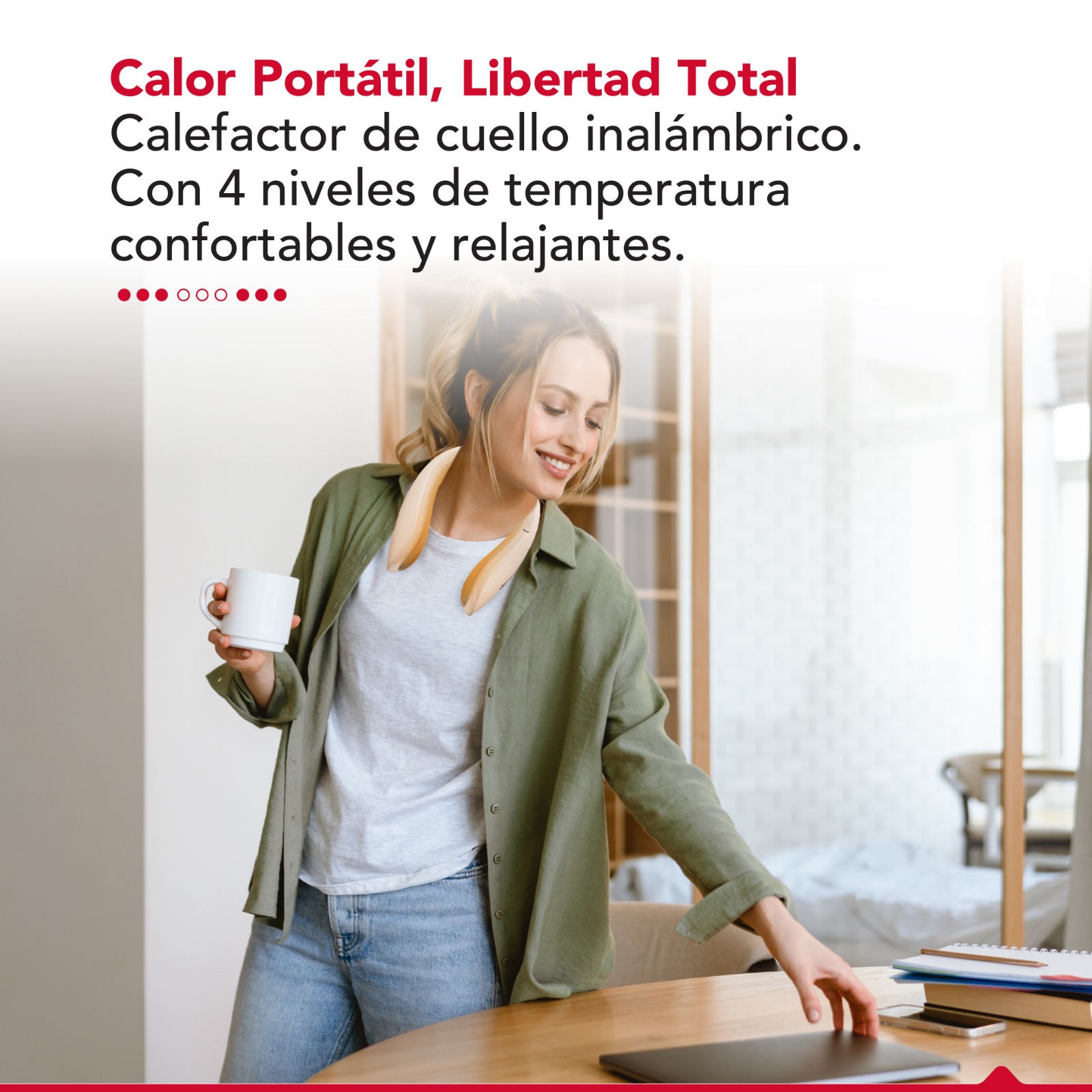 CALENTADOR DE CUELLO INALAMBRICO THOR USB NECK WARMER - 4