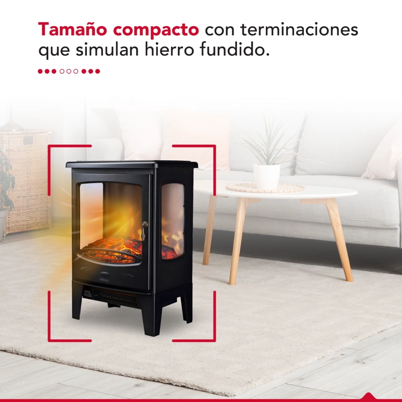 CHIMENEA ELE CTRICA THOR FIREPLACE 3D - 6