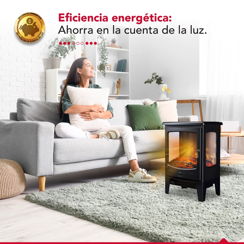 CHIMENEA ELE CTRICA THOR FIREPLACE 3D - 8