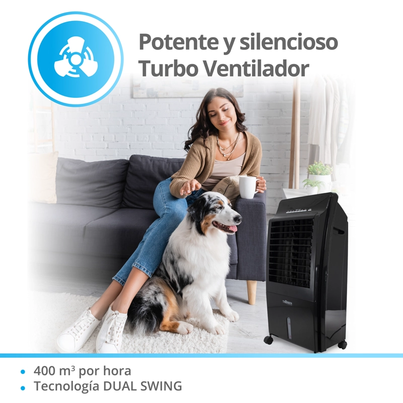 CLIMATIZADOR FRIO / CALOR 8L THOR 5 EN 1 DIGITAL - 8