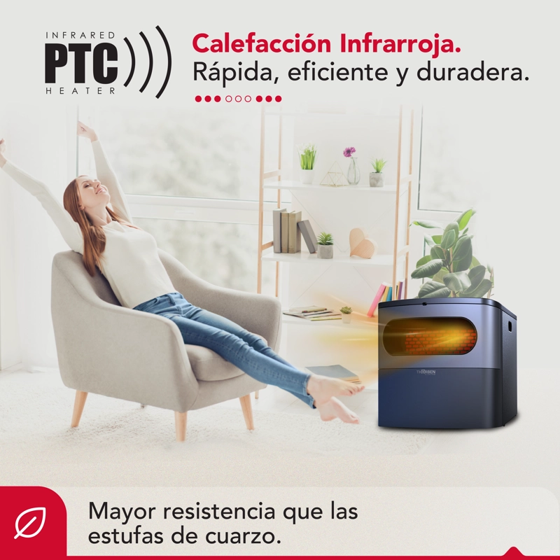 ESTUFA INFRARROJA 3 EN 1 THOR COMPACT WIFI - 3