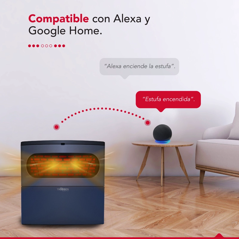 ESTUFA INFRARROJA 3 EN 1 THOR COMPACT WIFI - 8